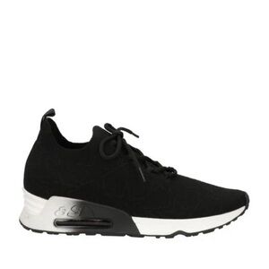 Women's ASH Lucky Star Black Knitted Sneakers